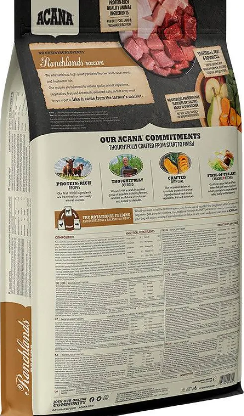 Acana Ranchlands Sucha Karma dla psa op. 6kg