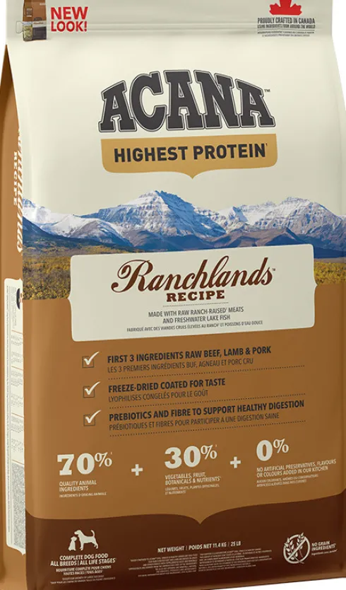 Acana Ranchlands Sucha Karma dla psa op. 11.4kg