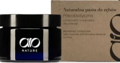 AIO Nature Naturalna mikrobiotyczna pasta do zębów z enzymami i minerałami dla psa i kota op. 50g + Szampon AIO Nature 10ml GRATIS