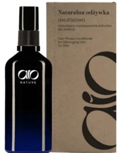 AIO Nature Odżywka dwufazowa ułatwiająca rozczesywanie kołtunów dla psa poj. 100ml + Szampon AIO Nature 10ml GRATIS