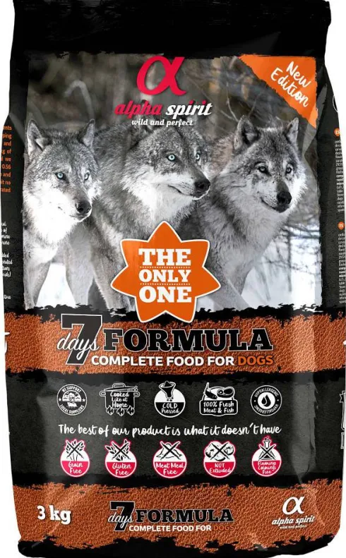 Alpha Spirit 7 Days Formula Karma sucha dla psa op. 3kg