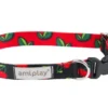 Amiplay Obroża BeHappy dla psa rozm. M (25-40cm) wzór Cherry