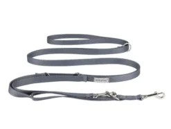 Amiplay Smycz regulowana 8in1 Samba dla psa rozm. M 20mm/400cm kolor szary
