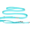 Amiplay Smycz regulowana 8in1 Samba dla psa rozm. M 20mm/400cm kolor turkusowy