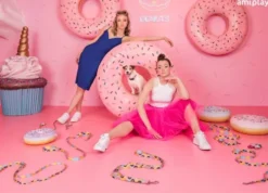 Amiplay Szelki Guard BeHappy dla psa rozm. M wzór Donut