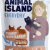 Animal Island Everyday Kitten Turkey with Rabbit in Broth Mokra Karma dla kociąt op. 12x85g