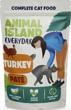 Animal Island Everyday Turkey Pate Mokra Karma dla kota op. 12x100g