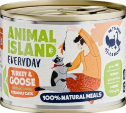 Animal Island Everyday Turkey&Goose Mokra Karma dla kota op. 200g