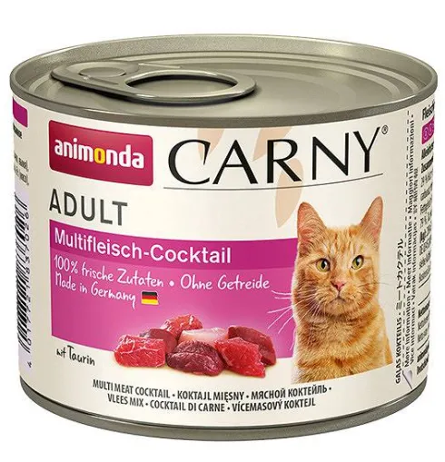 Animonda Carny Adult Koktajl Mięsny Mokra Karma dla kota op. 200g