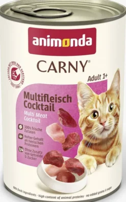 Animonda Carny Adult Koktajl Mięsny Mokra Karma dla kota op. 400g Pakiet 6szt.