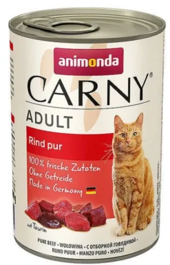 Animonda Carny Adult Wołowina Mokra Karma dla kota op. 400g Pakiet 6szt.