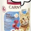 Animonda Carny Adult Wołowina i Dorsz z pietruszką Mokra Karma dla kota op. 400g Pakiet 6szt.