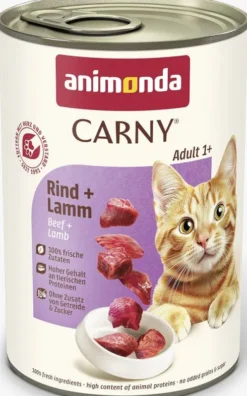 Animonda Carny Adult Wołowina i Jagnięcina Mokra Karma dla kota op. 400g