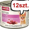 Animonda Carny Baby-Pate Wołowina i kurczak Mokra Karma dla kociąt op. 200g Pakiet 12szt.