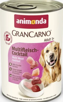 Animonda GranCarno Adult koktajl mięsny Mokra Karma dla psa op. 400g Pakiet 12szt.