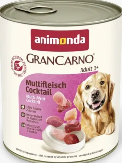Animonda GranCarno Adult koktajl mięsny Mokra Karma dla psa op. 800g Pakiet 12szt.