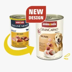 Animonda GranCarno Adult wieprzowina z indykiem Mokra Karma dla psa op. 400g