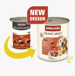 Animonda GranCarno Adult wołowina Mokra Karma dla psa op. 800g