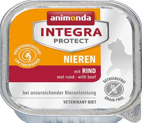 Animonda Integra Protect Nieren z wołowiną (rind) Mokra Karma dla kota op. 100g