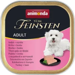 Animonda vom Feinsten Adult Indyk z szynką (pute&schinken) Mokra Karma dla psa op. 150g