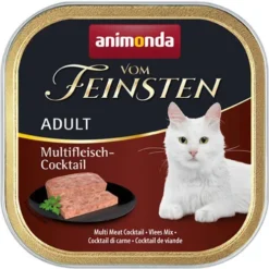 Animonda Vom Feinsten Adult Mix mięs Mokra Karma dla kota op. 100g Pakiet 16szt.