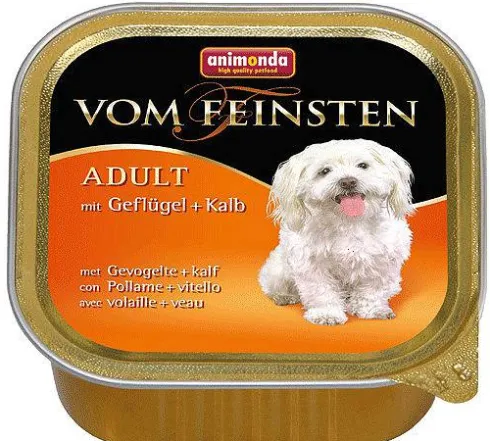 Animonda vom Feinsten DOG Adult drób z cielęciną (geflugel&kalb) Mokra Karma dla psa op. 150g