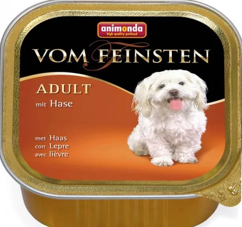 Animonda vom Feinsten DOG Adult królik (hase) Mokra Karma dla psa op. 150g