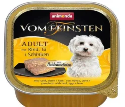 Animonda vom Feinsten DOG Adult wołowina z jajkiem i szynką Mokra Karma dla psa op. 150g