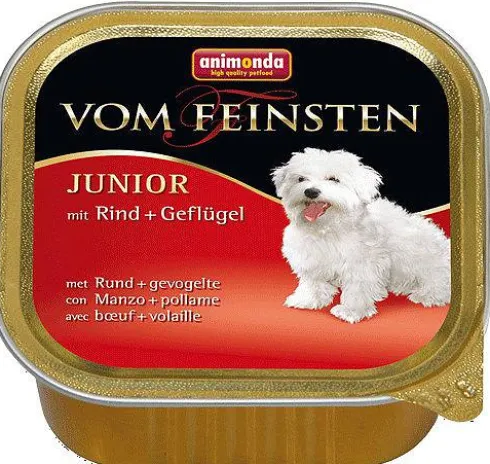 Animonda vom Feinsten DOG JUNIOR wołowina z drobiem (rind&geflugel) Mokra Karma dla szczeniaka op. 150g