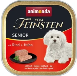 Animonda vom Feinsten DOG Senior wołowina z drobiem (rind&geflugel) Mokra Karma dla psa op. 150g Pakiet 11szt.