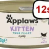 Applaws Natural Cat Food Kitten Tuńczyk w galarecie Mokra Karma dla kociąt op. 70g Pakiet 12szt.