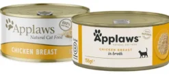 Applaws Natural Cat Food Kurczak w bulionie Mokra Karma dla kota op. 156g Pakiet 12szt.
