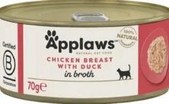 Applaws Natural Cat Food Kurczak z kaczką w bulionie Mokra Karma dla kota op. 70g