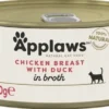 Applaws Natural Cat Food Kurczak z kaczką w bulionie Mokra Karma dla kota op. 70g Pakiet 12szt.