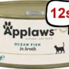 Applaws Natural Cat Food Ryby oceaniczne w bulionie Mokra Karma dla kota op. 156g Pakiet 12szt.