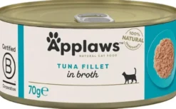 Applaws Natural Cat Food Tuńczyk w bulionie Mokra Karma dla kota op. 70g Pakiet 12szt.