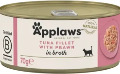 Applaws Natural Cat Food Tuńczyk z krewetkami w bulionie Mokra Karma dla kota op. 70g