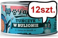 Łapsie for Cat Adult Tuńczyk Mokra karma dla kota. op. 80g Pakiet 12szt.
