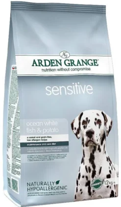 Arden Grange Adult Sensitive Fish&Potato Sucha Karma dla psa op. 12kg
