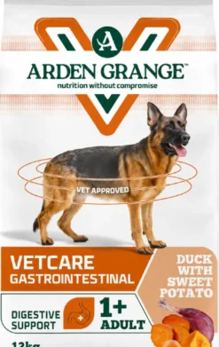 Arden Grange Vetcare Gastrointestinal Duck&Sweet Potato Sucha Karma dla psa op. 12kg