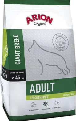 Arion Original Adult Giant Chicken&Rice Sucha Karma dla psa op. 12kg NOWA GRANULKA