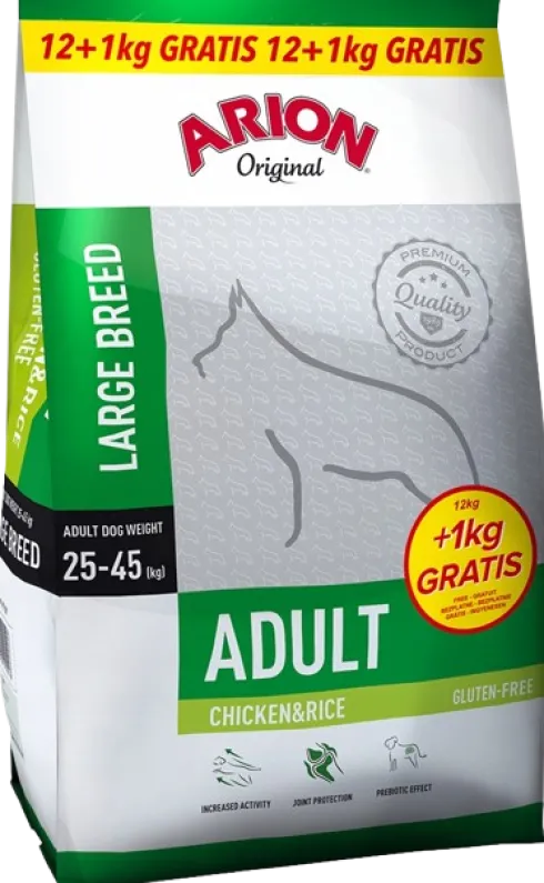 Arion Original Adult Large Chicken&Rice Sucha Karma dla psa op. 12kg+1kg GRATIS