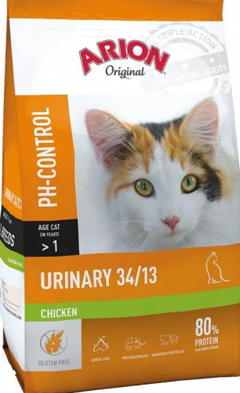 Arion Original Cat Urinary 34/13 Chicken Sucha Karma dla kota op. 7.5kg+2kg GRATIS