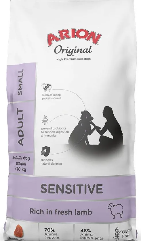 Arion Original Sensitive Adult Small Lamb&Rice Sucha Karma dla psa op. 2kg