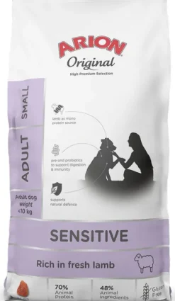 Arion Original Sensitive Adult Small Lamb&Rice Sucha Karma dla psa op. 7kg