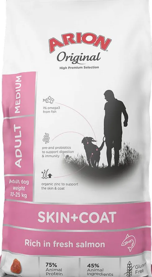 Arion Original Skin&Coat Adult Small Salmon&Rice Sucha Karma dla psa op. 7kg