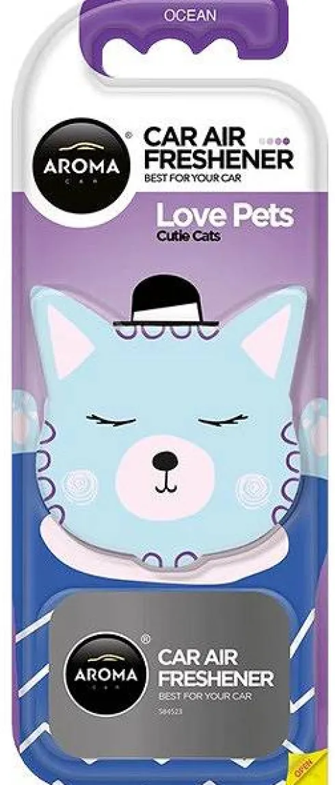 Aroma Car Zapach do Samochodu Art Cats Ocean op. 1szt. WYPRZEDAŻ