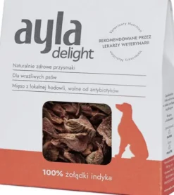 Ayla Delight Żołądki indycze Przysmaki liofilizowane dla psa op. 28g