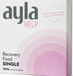 Ayla Help Recovery Food Single Serca Indycze Karma dla psa i kota op. 2x19g