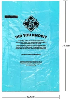 Bags on Board Woreczki na ekskrementy Perfum Ocean dla psa op. 140szt. (10 rolek)